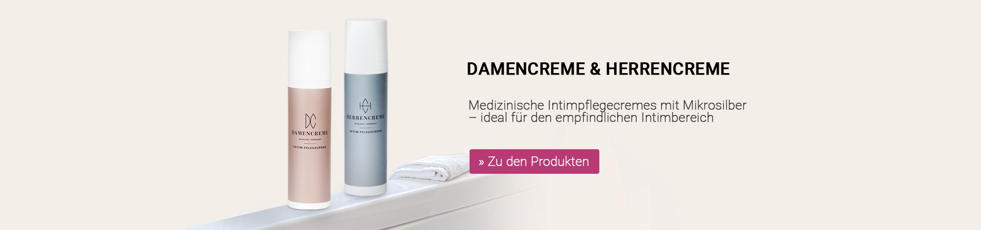 HERRENCREME + DAMENCREME 