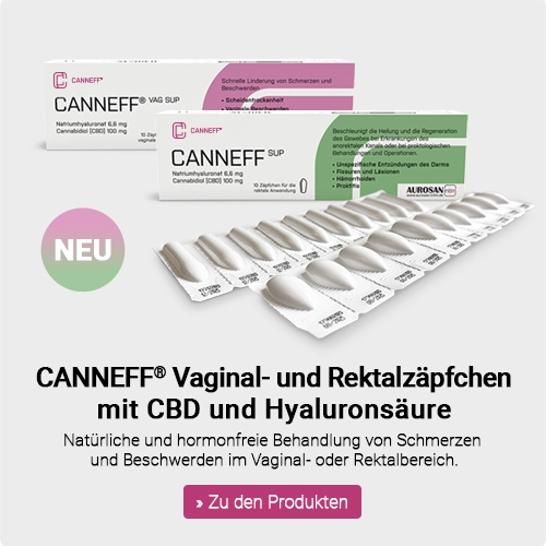 CANNEFF Vaginal- und Rektalzäpfchen 