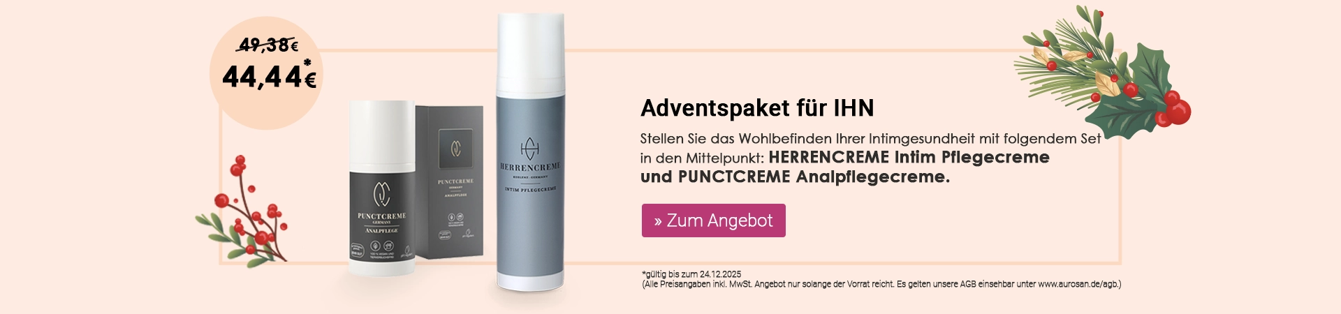 Adventsangebot für IHN
